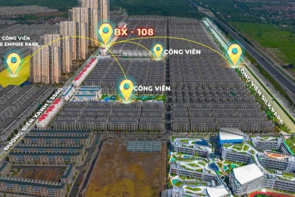 SHOPHOUSE BIỂN XANH | BX-108 (SỔ ĐỎ LÂU DÀI, XẺ KHE)